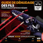 SOMELINE Pince à sertir, Outils de Sertissage Solaires Pour 2.5/4/6 mm² Cable Solaire, avec 12 Paires de Connecteurs Solaires, 1