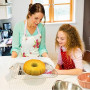 TESSTSY Moule Kouglof, Moule Cake 24 cm, Moulel Kouglof Silicone | Moules Baba Au Rhum, Moules à Kouglof, Moul Savarin, Moul à K
