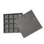 Jardinex Dalle terrasse béton Composite recyclé 50x50x3 cm - 7 kg : Facile à Poser - Sable