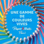 Paper Mate Flair Stylos feutres | Feutres de coloriage sans fuite à pointe moyenne (0,7 mm) | Encre noire | Idéal pour écrirescr