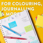 Paper Mate Flair Stylos feutres | Feutres de coloriage sans fuite à pointe moyenne (0,7 mm) | Encre noire | Idéal pour écrirescr