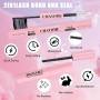 OWill Kit Faux Cils,Cils extension de cils professionnel 300Pcs,Kit extension cils 50D+40D+30D D Curl 10-18mm,Faux cils individu
