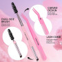 OWill Kit Faux Cils,Cils extension de cils professionnel 300Pcs,Kit extension cils 50D+40D+30D D Curl 10-18mm,Faux cils individu