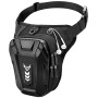 Rolgno Sacoche de Jambe Moto, [Capacité Extensible] Sac Banane Pochette Ceinture Homme & Femme, Coque EVA, Bande Réfléchissante