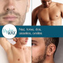 My Skin WAX - Perles de Cire à épiler sans Bande, 400g, Hypoallergénique, Cire d'Épilation en Douceur sans Rougeurs, Spéciale po