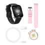 BUKI FRANCE - Montre Connectée Enfant Carte SIM Incluse – Appels, GPS, Vidéo, WiFi, Bluetooth – Bouton SOS, Application Parental