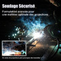 HARUKIKU Fil Fourré Sans Gaz 0,8 mm Poids net 0.9KG- Bobine E71T-GS pour Poste à Souder MIG, Soudage Semi-Auto Polyvalent (Acier
