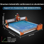 Machine de Gravure CNC FoxAlien Masuter Pro, Routeur à Bois 3-axes tout En Aluminium pour Graver Le Bois, L'acrylique, Le MDF, L