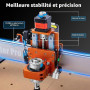 Machine de Gravure CNC FoxAlien Masuter Pro, Routeur à Bois 3-axes tout En Aluminium pour Graver Le Bois, L'acrylique, Le MDF, L
