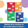 Learning Resources Tableaux Carrés pour Tableau à Poches (Jeu de 4)