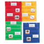 Learning Resources Tableaux Carrés pour Tableau à Poches (Jeu de 4)
