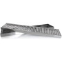 Bac de Récupération Acier Inoxydable 50x10cm Tapis de Bar Egouttoir Bac Récepteur INOX Comptoir Drip Tray Barmat Plateau d'Egout