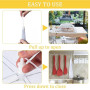 3 Pièces Cloche Alimentaire Pliable Anti Insectes, Anti-mouche Couvercle de Nourriture en Maille Pliant Tente Parapluie pour Bar