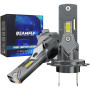 BEAMFLY Ampoules H7 LED 20000lm 100W, Ampoules de phare voiture et moto, Kit d'ampoules 12v pour feux de route ou feux de croise