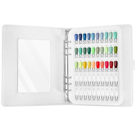 150 Couleurs Nuancier Ongles Modèles de Présentation, Présentoir Ongles Nuancier Nuancier Vernis Semi Permanent pour Style Nail