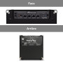 AMPEG RB-108 Ampli Basse Combo – Ampli d'entraînement 30W avec préampli AMPEG Legacy, circuit SGT Overdrive, égaliseur 3 bandes,