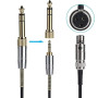 Yizhet Câble Audio de Remplacement - Compatible avec Casques AKG K240, K240S, K240MKII, Q701, K702, K141 et Plus (1,2 m)