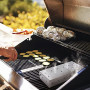 RoseFlower Boîte Fumeur Barbecue en INOX, BBQ Générateur de Fumée Fonctionne avec Barbecue au Charbon de Bois électrique ou Fumo
