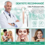RONAVO Gratte Langue, Brosse Langue Pour Adulte une Haleine Fraiche, Tongue Scraper Acier Inoxydable, Conception distinctive à 2