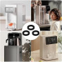Lot de 3 pièces de Rechange pour Joint d'étanchéité Sodastream, Joint d'étanchéité Crystal de Rechange, Adaptateur de Joint, Joi