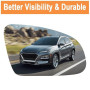 SENZEAL Verre de Rétroviseur Remplacement pour Hyundai Kona 2017-2023 Chauffant Retroviseur Extérieur (Droit)