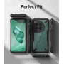 Ringke Coque Compatible avec OnePlus 12 5G [Fusion-X] Antichoc Protection [Militaire Défense] Résistant aux Rayures Polycarbonat