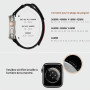 ULTIMAL Bracelet Compatible avec Apple Watch 11/10/9/8/7/6/5/4/3/2/1 SE3/SE2/SE Ultra 3/2/1, Bracelet Sport en Nylon Respirant e