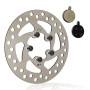 M365Lyon- Disque de Frein pour Trottinette Xiaomi M365 Pro1S, Essential, Mi3