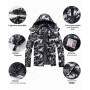 MAGCOMSEN Vestes d'hiver imperméables pour hommes Manteau chaud de ski et de neige Veste de montagne coupe-vent avec capuche amo
