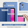 JETech Coque pour iPad (A16) 11ème/10ème Génération (2025/2022), Support Mince Dos Dur Housse Étui avec Veille/Réveil Automatiqu