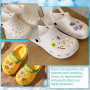 Charmes pour Chaussures, Charms pour Sabots DIY, Accessoires Sandales | Pins pour Sandales de Jardin - Accessoires et Décoration