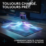 Logitech G G502 X PLUS LIGHTSPEED Souris gaming RVB sans fil, système de charge sans fil POWERPLAY 2, charge illimitée, RVB pers