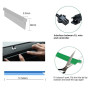 El Wire Bande Lumineuse pour intérieur de Voiture, 5 m de Fil néon USB 5 V avec Protection par fusible pour décoration intérieur