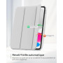 MoKo Étui pour iPad (A16) 11e génération 11 Pouces (2025), Étui pour iPad 10e génération (2022) avec Porte-Stylo Gauche, Fin à T