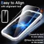 JETech Protection D'écran pour iPhone 17 6,3 Pouces, Film en Verre Trempé avec Outil d'Installation Facile, Dureté 9H, Compatibl