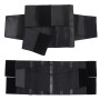 YOSICIL Taille Trainer Ajustable Shape Sculptants Sports Transpiration Ventre Plat Femme 3 Bandes de Scratch Serre Taille Elasti