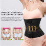 YOSICIL Taille Trainer Ajustable Shape Sculptants Sports Transpiration Ventre Plat Femme 3 Bandes de Scratch Serre Taille Elasti