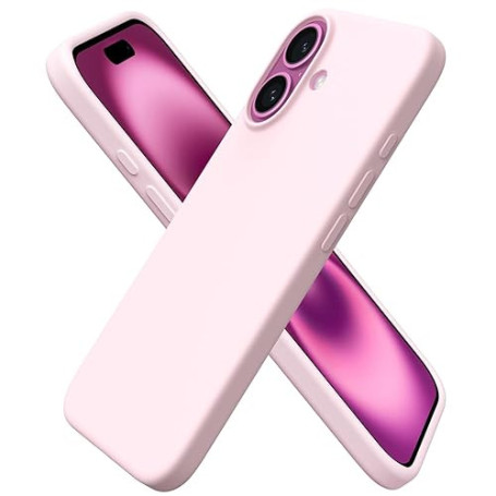 ORNARTO Coque pour iPhone 16, Housse en Silicone Liquide Compatible avec iPhone 16 6,1 Pouces, Étui Fine Slim, Case Souple Prote