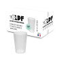 LPF LE PETIT FOURNISSEUR - Lot de 98 Gobelets réutilisables 25cl (33cl à ras-bord) - Polypropylène (PP) alimentaire rigide - Gob