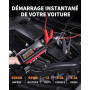 CARHEV Booster Batterie Voiture 5000A, 26800mAh Démarreur Batterie Voiture (Jusqu’à 8.0L Essence & 8.0L Diesel), 12V Portable Ju