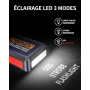 CARHEV Booster Batterie Voiture 5000A, 26800mAh Démarreur Batterie Voiture (Jusqu’à 8.0L Essence & 8.0L Diesel), 12V Portable Ju