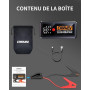 CARHEV Booster Batterie Voiture 5000A, 26800mAh Démarreur Batterie Voiture (Jusqu’à 8.0L Essence & 8.0L Diesel), 12V Portable Ju