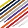Lacets élastiques sans nœud – Lacets en polyester à enfiler pour baskets, design à verrouillage rapide, parfaits pour les chauss