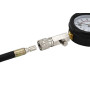 FreeTec Coffret de compressiomètre Set de compresseur Testeur de compression pour Moteur Essence 0-300 PSI / 0-20 Bar Rouge