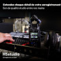 Zoom - H5Studio enregistreur 4 pistes 32 bits à virgule flottante 192 kHz - 16/24 bits, gain, limiteurs, capsule XYH-5e, compati