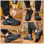 QCCQ Chaussures de Sécurité Hommes Femmes Légère Baskets de Securite Embout Acier Protection Chaussures de Travail Anti-Perforat