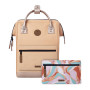 CABAIA - Sac à Dos Adventurer San Jose - Medium 18L - Déperlant - Compartiment Ordinateur Portable 13" - 2 Poches - Certifié Veg
