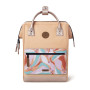 CABAIA - Sac à Dos Adventurer San Jose - Medium 18L - Déperlant - Compartiment Ordinateur Portable 13" - 2 Poches - Certifié Veg