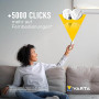 VARTA Piles Bouton CR2032, lot de 5, Power on Demand, Lithium, 3V, emballage sécurisé pour les enfants, pour petits appareils él