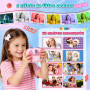 Appareil Photo Instantané, Cadeau Licorne pour 3-12 Ans Fille, Appareil Photo Enfant pour Filles 4 5 6 7 8 Ans, Jouet Licorne po